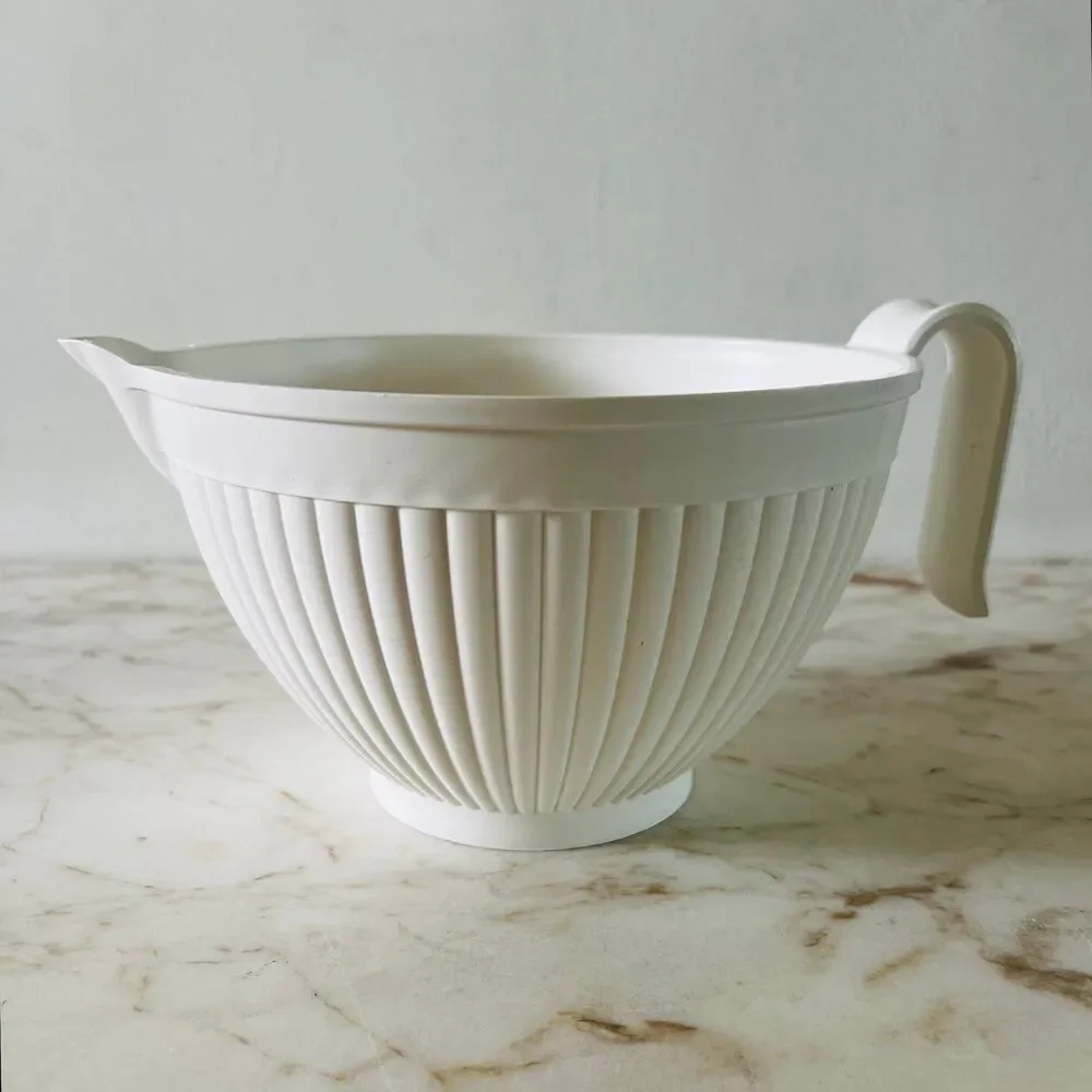 NORDIC WARE White Better Batter Bowl, 10 Cups